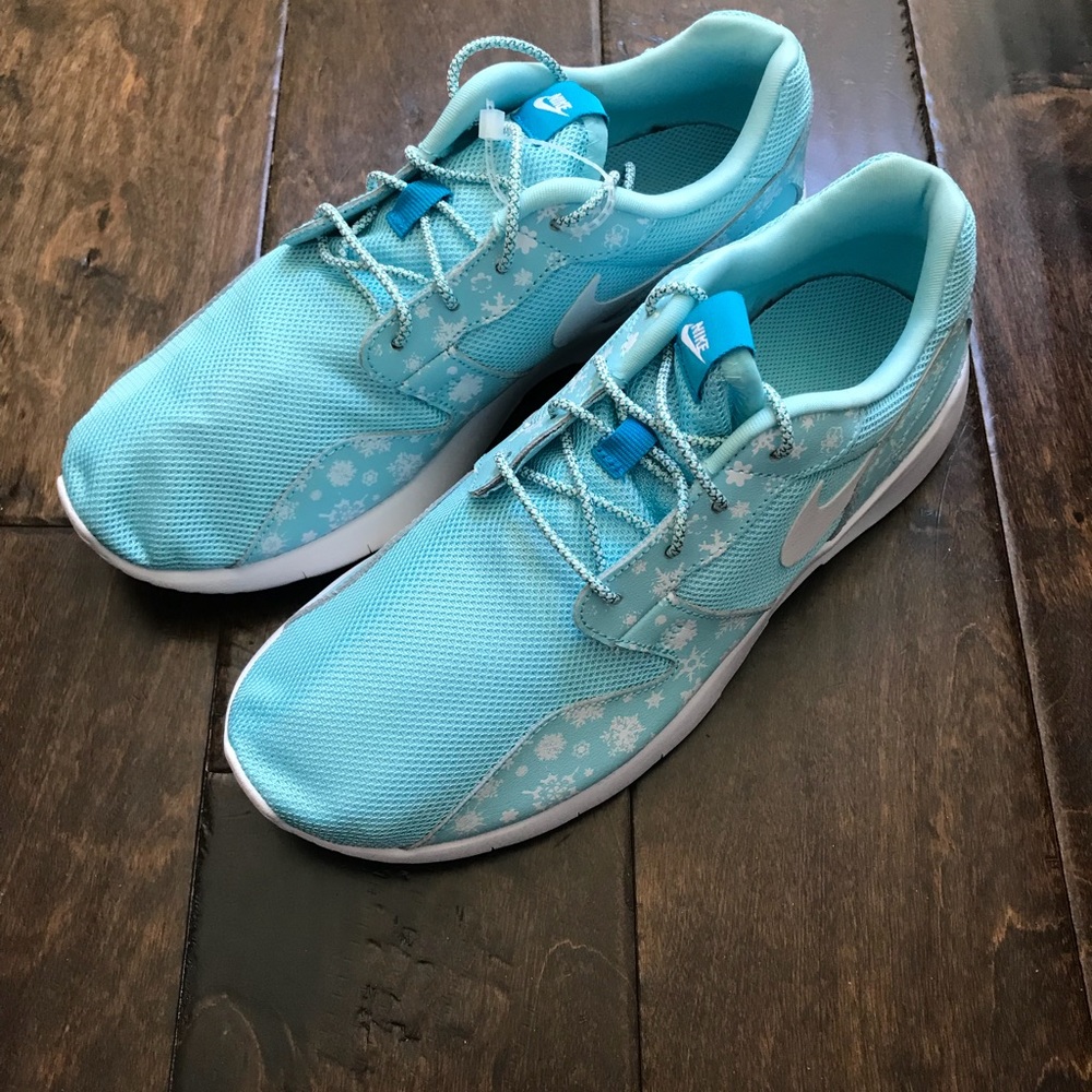 Nike Girls Print Athletic Sneakers 749523-401 7Y